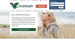 Desktop Screenshot of doubleeagleagency.com